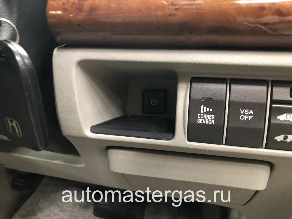 Монтаж ГБО на Honda Elysion 2007г., ГБО 4 поколения, пропан 4SAVE (Польша), двигатель 3.5л. 6 цилиндров