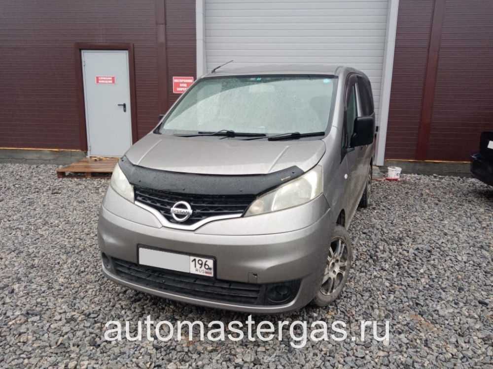 Монтаж ГБО на Nissan Vanette 2011г., ГБО 4 поколения, пропан LANDIRENZO (Италия), двигатель 1.6л. 4 цилиндра