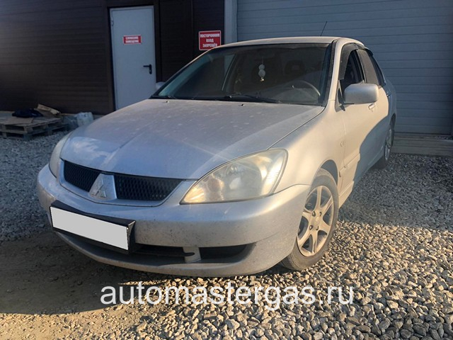 Монтаж ГБО на Mitsubishi Lancer 2007г., ГБО 4 поколения, пропан AEB (Италия), двигатель 1.6л. 4 цилиндра