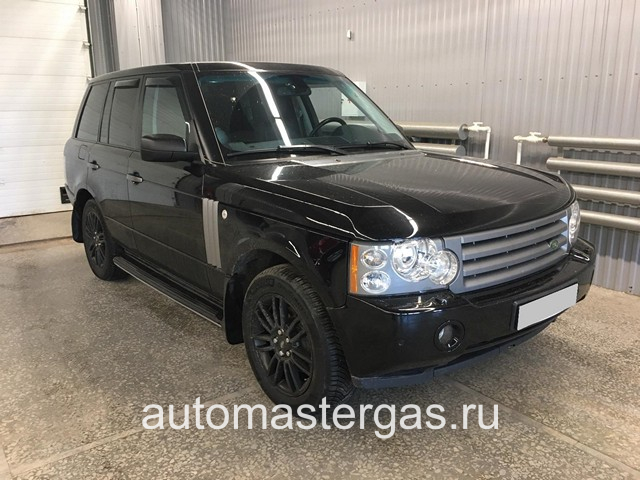 Монтаж ГБО на Land Rover Range Rover 2009г., ГБО 4 поколения, пропан 4SAVE (Польша), двигатель 4.4л. 8 цилиндров