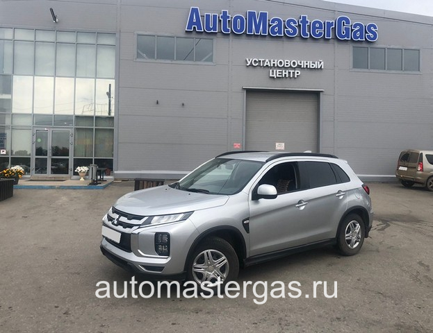 Монтаж ГБО на Mitsubishi ASX 2020г., ГБО 4 поколения, пропан LANDI RENZO (Италия), двигатель 1.6л. 4 цилиндра
