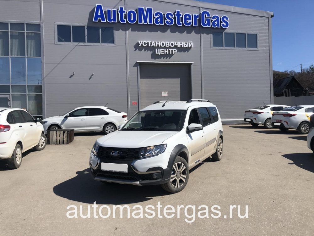 Монтаж ГБО на Lada Largus 2021г., ГБО 4 поколения, метан LANDI RENZO (Италия), двигатель 1.6л. 4 цилиндра