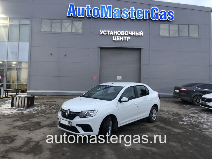 Монтаж ГБО на Renault Logan 2020г., ГБО 4 поколения, пропан LANDIRENZO (Италия), двигатель 1.6л. 4 цилиндра
