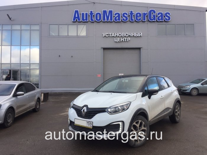 Монтаж ГБО на Renault Kaptur 2016г., ГБО 4 поколения, пропан LANDIRENZO (Италия), двигатель 2.0л. 4 цилиндра