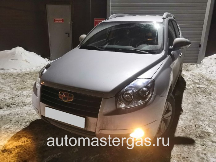 Монтаж ГБО 4 поколения на Geely Emgrand X7 2015г., пропан LANDIRENZO (Италия), двигатель 2.4л. 4 цилиндра