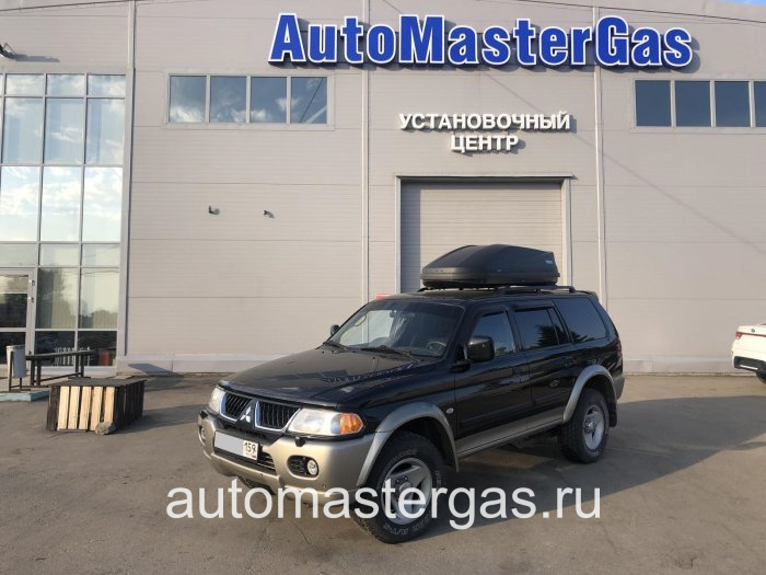 Монтаж ГБО на Mitsubishi Pajero Sport 2005г., ГБО 4 поколения, пропан LANDIRENZO (Италия), двигатель 3.0л. 6 цилиндров