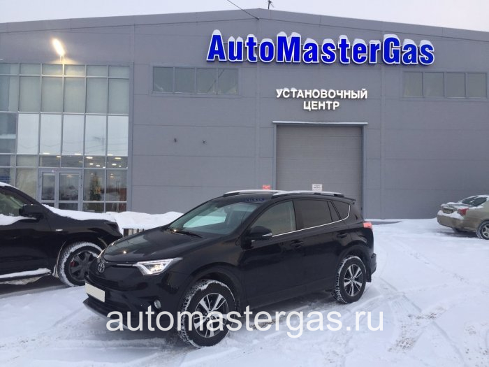 Монтаж ГБО на Toyota Rav4 2019г., ГБО 4 поколения, пропан LANDI RENZO (Италия), двигатель 2.0л. 4 цилиндра