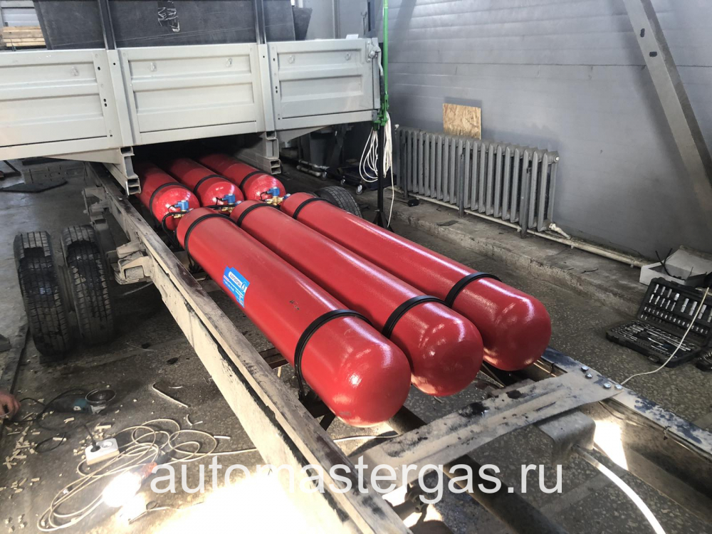 Монтаж ГБО на ГАЗ 3302 ГАЗель  2015г., ГБО 4 поколения, метан LANDI RENZO (Италия), двигатель 2.9л. 4 цилиндра