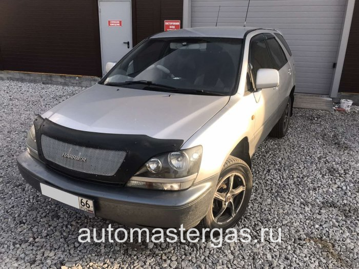 Монтаж ГБО на Toyota Harrier 1998г., ГБО 4 поколения, пропан DIGITRONIC (Италия), двигатель 2.2л. 4 цилиндра
