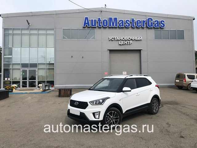 Монтаж ГБО на Hyundai Creta 2021г., ГБО 4 поколения, пропан LANDI RENZO (Италия), двигатель 2.0л. 4 цилиндра
