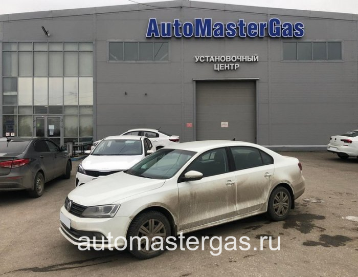 Монтаж ГБО на Volkswagen Jetta 2017г., ГБО 4 поколения, пропан LANDI RENZO (Италия), двигатель 1.6л. 4 цилиндра