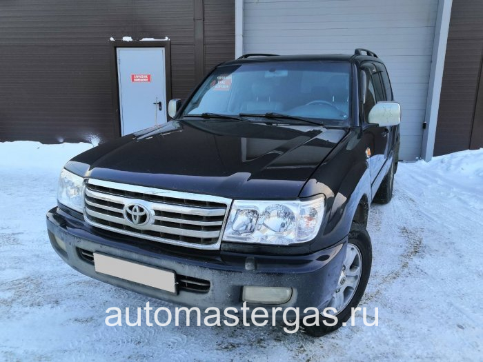 Монтаж ГБО на Toyota Land Cruiser 1999г., ГБО 4 поколения, пропан LANDIRENZO (Италия), двигатель 4.7л. 8 цилиндров
