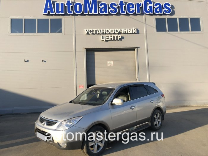 Монтаж ГБО на Hyundai IX55 2008г., ГБО 4 поколения, пропан LANDI RENZO (Италия), двигатель 3.8л. 6 цилиндров
