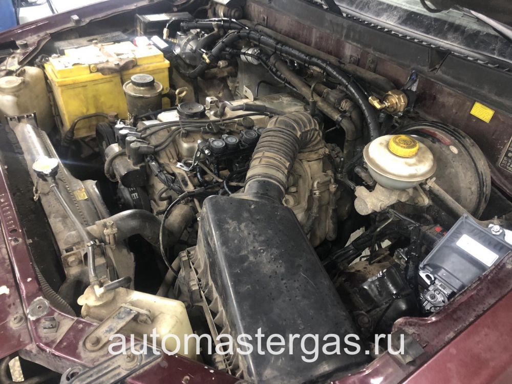 Монтаж ГБО на ZX GrandTiger 2007г., ГБО 4 поколения, пропан LANDIRENZO (Италия), двигатель 2.4л. 4 цилиндра