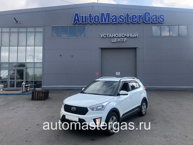 Монтаж ГБО на Hyundai Creta 2020г., ГБО 4 поколения, пропан LANDIRENZO (Италия), двигатель 1.6л. 4 цилиндра