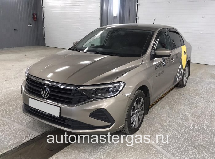 Монтаж ГБО на Volkswagen Polo 2021г., ГБО 4 поколения, метан LANDI RENZO (Италия), двигатель 1.6л. 4 цилиндра