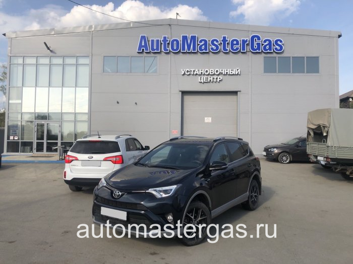 Монтаж ГБО на Toyota Rav4 2017г., ГБО 4 поколения, пропан LANDI RENZO (Италия), двигатель 2.0л. 4 цилиндра