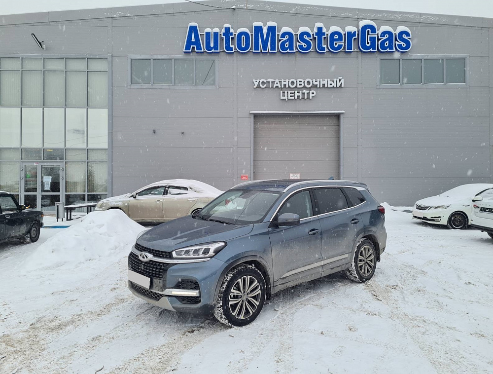 Монтаж ГБО на Chery Tiggo 8 2021г., ГБО 4 поколения, пропан 4SAVE (Польша), двигатель 1,5 л. 4 цилиндра
