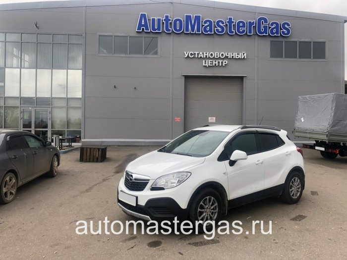 Монтаж ГБО на Opel Mokka 2012 г., ГБО 4 поколения, пропан LANDI RENZO (Италия), двигатель 1.8л. 4 цилиндра