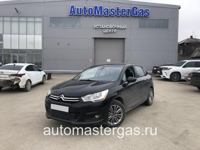Монтаж ГБО на Citroen C4 2012г., ГБО 4 поколения, пропан LANDI RENZO (Италия), двигатель 1.6л. 4 цилиндра