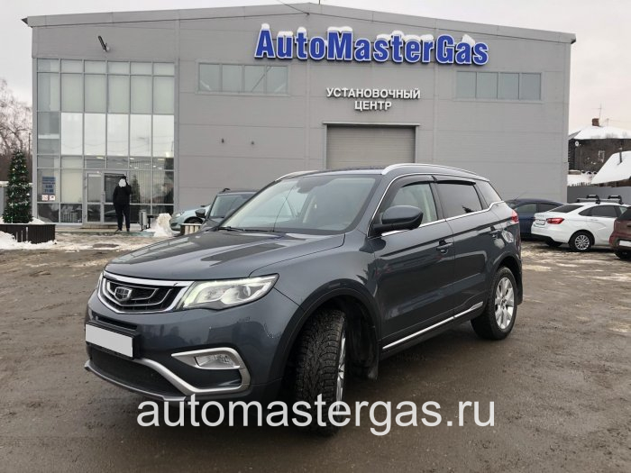 Монтаж ГБО на Geely Atlas 2019г., ГБО 4 поколения, пропан LANDI RENZO (Италия), ДВС 2.4л. 4 цилиндра