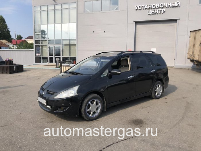 Монтаж ГБО на Mitsubishi Grandis 2003г., ГБО 4 поколения, пропан LANDIRENZO (Италия), двигатель 2.4л. 4 цилиндра