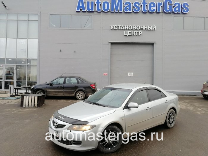 Монтаж ГБО на Mazda 6 2006г., ГБО 4 поколения, пропан LANDIRENZO (Италия), двигатель 2.0л. 4 цилиндра