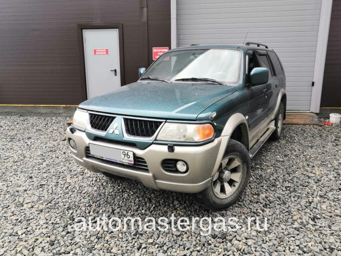 Монтаж ГБО на Mitsubishi Pajero Sport 2004г., ГБО 4 поколения, пропан LANDIRENZO (Италия), двигатель 3.0л. 6 цилиндров