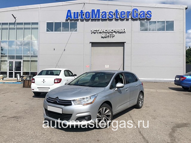 Монтаж ГБО на Citroen C4 2012г., ГБО 4 поколения, пропан LANDI RENZO (Италия), двигатель 1.6л. 4 цилиндра