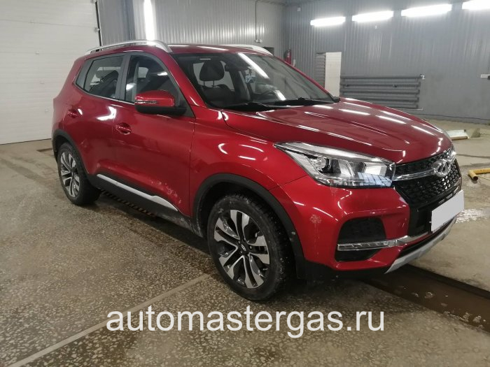 Монтаж ГБО на Chery Tiggo 4 2020г., ГБО 4 поколения, пропан LANDI RENZO (Италия), двигатель 2.0л. 4 цилиндра