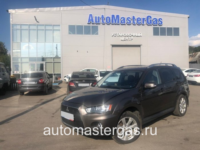 Монтаж ГБО на Mitsubishi Outlander 2010г., ГБО 4 поколения, пропан AEB (Италия), двигатель 2.0 л. 4 цилиндра
