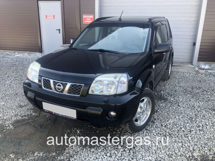 Монтаж ГБО на Nissan X-Trail 2005г., ГБО 4 поколения, пропан LANDI RENZO (Италия), двигатель 2.0л. 4 цилиндра