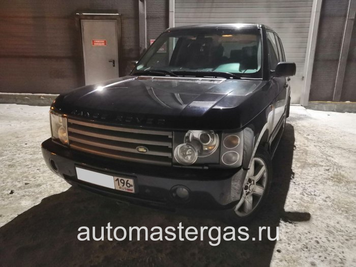Монтаж ГБО на Land Rover Vogue 2004г., ГБО 4 поколения, пропан LANDIRENZO (Италия), двигатель 4.4л. 8 цилиндров