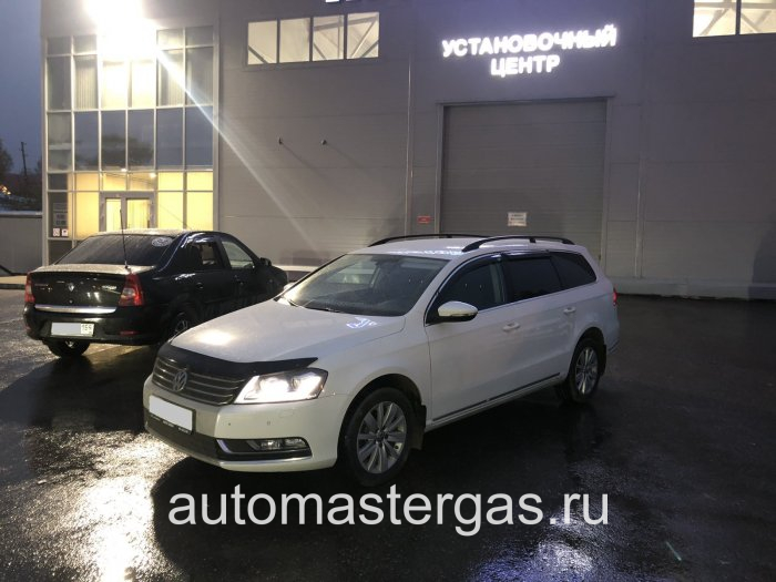 Монтаж ГБО на Volkswagen Passat 2012г., ГБО 4 поколения, пропан STAG (Польша), двигатель 1.8л. 4 цилиндра