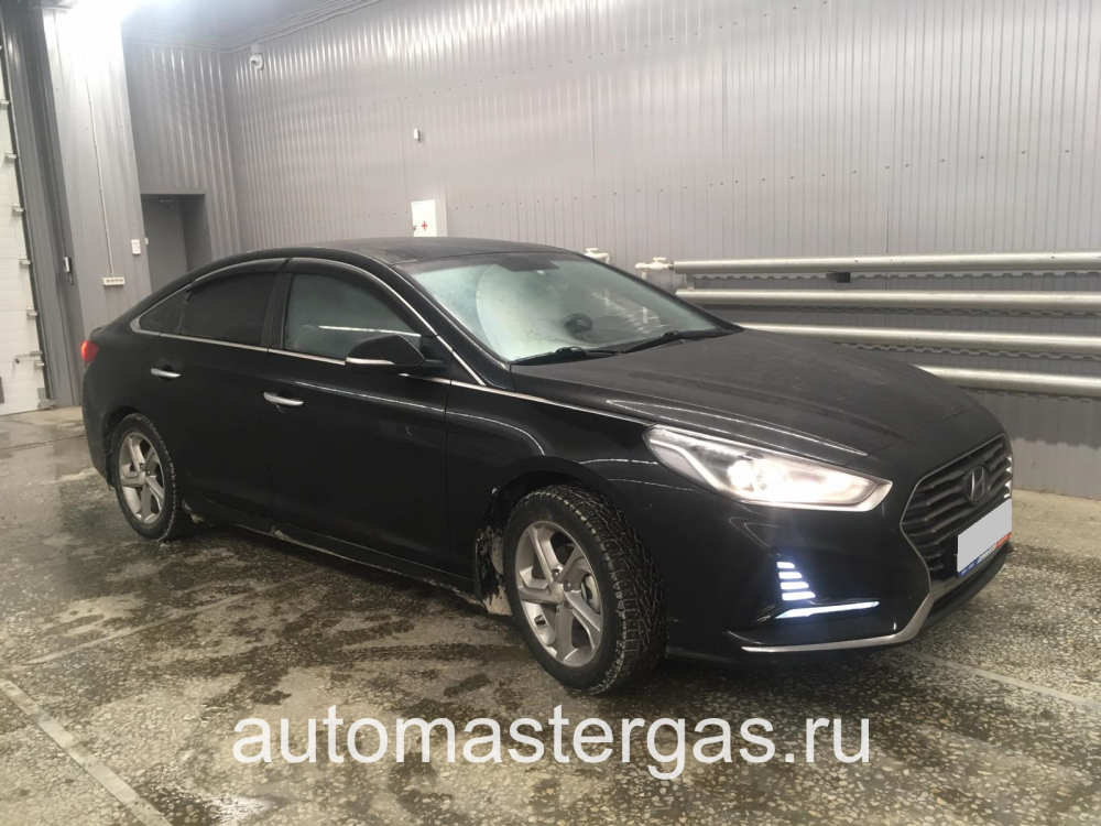 Монтаж ГБО на Hyundai Sonata 2019г., ГБО 4 поколения, пропан LANDI RENZO (Италия), двигатель 2.0л. 4 цилиндра