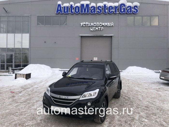 ГБО 4 поколения на Lifan X60 2017г., пропан ILTON (Турция) двигатель 1.8л. 4 цилиндра