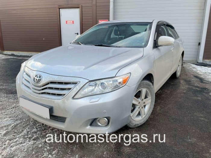 Монтаж ГБО на Toyota Camry 2010г., ГБО 4 поколения, пропан  Landi Renzo (Италия), двигатель 2.4 л. 4 цилиндра