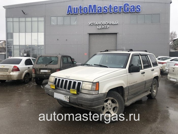 Монтаж ГБО на Jeep Grand Cherokee 1997г., ГБО 4 поколения, пропан DIGITRONIC (Италия), двигатель 4.0л. 6 цилиндров