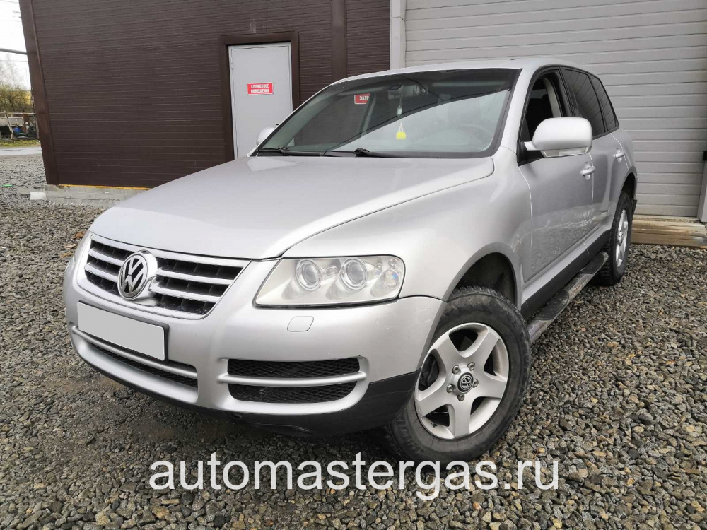 Монтаж ГБО на Volkswagen Touareg 2003 г., ГБО 4 поколения, пропан LANDI RENZO (Италия), двигатель 3.6л. 6 цилиндров