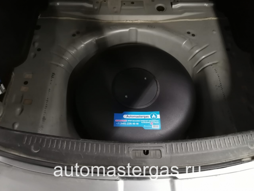 Монтаж ГБО на Mazda 6 2010г., ГБО 4 поколения, пропан LANDI RENZO (Италия), двигатель 2.0л. 4 цилиндра