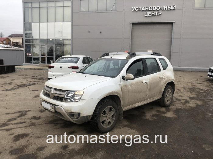 Монтаж ГБО на Renault Duster 2020г., ГБО 4 поколения, пропан LANDIRENZO (Италия), двигатель 2.0л. 4 цилиндра