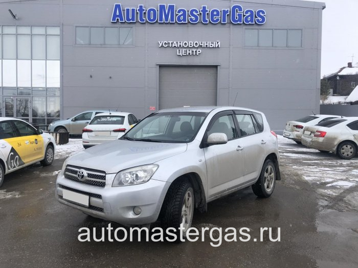 Монтаж ГБО на Toyota RAV4 2007г., ГБО 4 поколения, пропан LANDI RENZO (Италия), двигатель 2.0л. 4 цилиндра