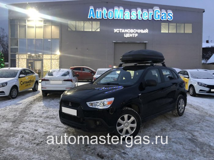 Монтаж ГБО на Mitsubishi ASX 2012г., ГБО 4 поколения, пропан AEB (Италия), двигатель 2.0л. 4 цилиндра