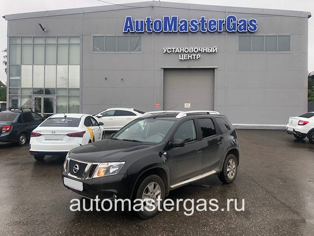 Монтаж ГБО на Nissan Terrano 2019г., ГБО 4 поколения, пропан LANDI RENZO (Италия), двигатель 2.0л. 4 цилиндра