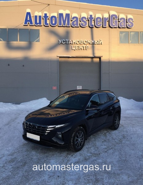 Монтаж ГБО на Hyundai Tucson 2021 г., ГБО 4 поколения, пропан 4SAVE (Польша), двигатель 2.0л. 4 цилиндра
