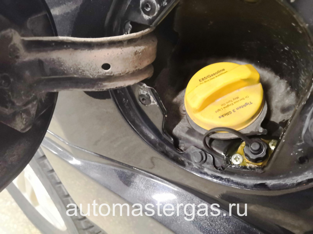 Монтаж ГБО на Cadillac Escalade 2011г., ГБО 4 поколения, пропан 4SAVE (Польша), двигатель 6.2л. 8 цилиндров