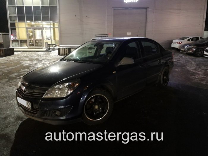 Монтаж ГБО на Opel Astra 2011г., ГБО 4 поколения, пропан LOVATO (Италия), двигатель 1.8л. 4 цилиндра