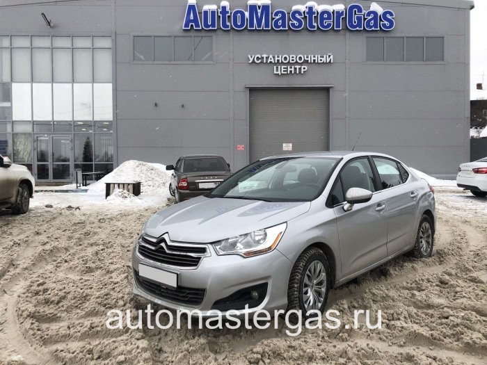 Монтаж ГБО на Citroen C4 2016г., ГБО 4 поколения, пропан ILTON (Турция), двигатель 1.6л. 4 цилиндра