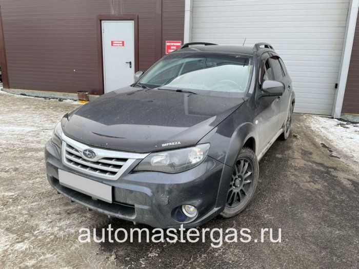 Монтаж ГБО на Subaru Impreza 2010 г., ГБО 4 поколения, пропан LANDI RENZO (Италия), двигатель 2.0л. 4 цилиндра