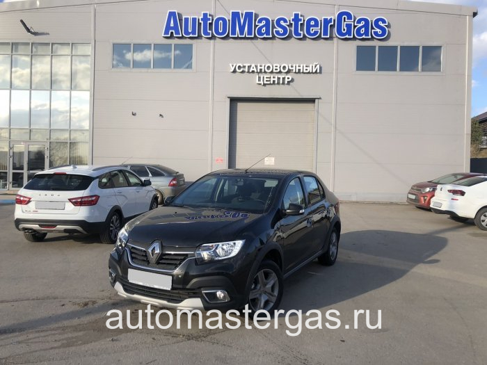 Монтаж ГБО на Renault Logan 2021г., ГБО 4 поколения, метан DIGITRONIC (Италия), двигатель 1.6л. 4 цилиндра